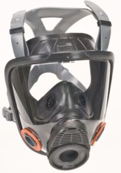 RESPIRATOR FULL FACE LARGE W/FIT TEST ADAPTER - Fit Testing